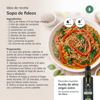 Vollkornnudeln nº0 ECO Planeta Huerto 500gr