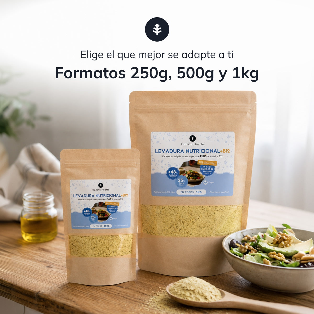 Nährhefe + B12 Planeta Huerto