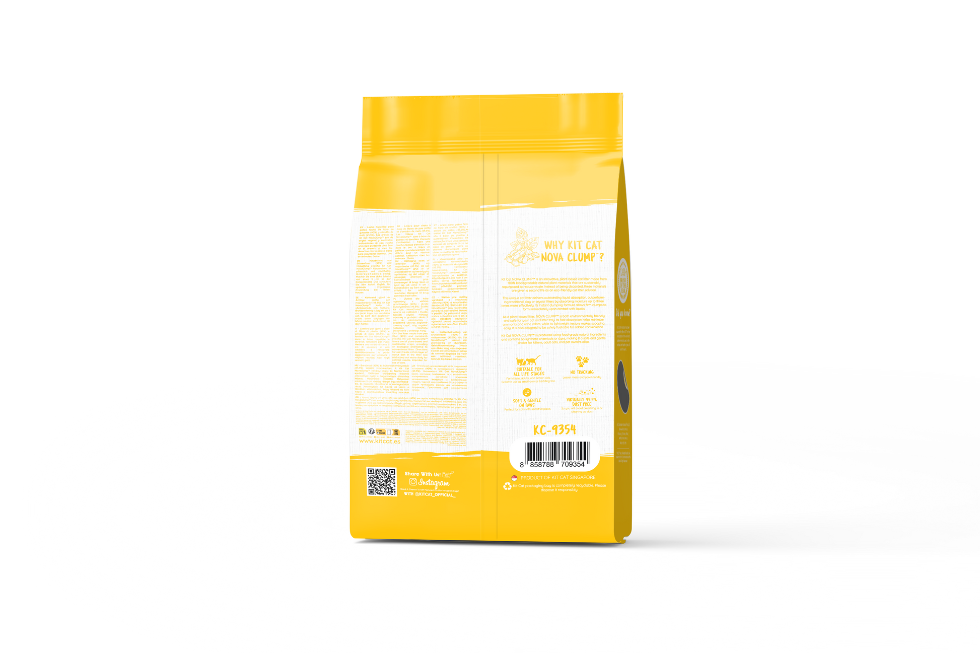Kit Cat Arena Eco SoyaClump – Original 7 l Katzenstreu