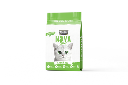 Kit Cat Arena Eco SoyaClump – Green Tea 7 l Katzenstreu