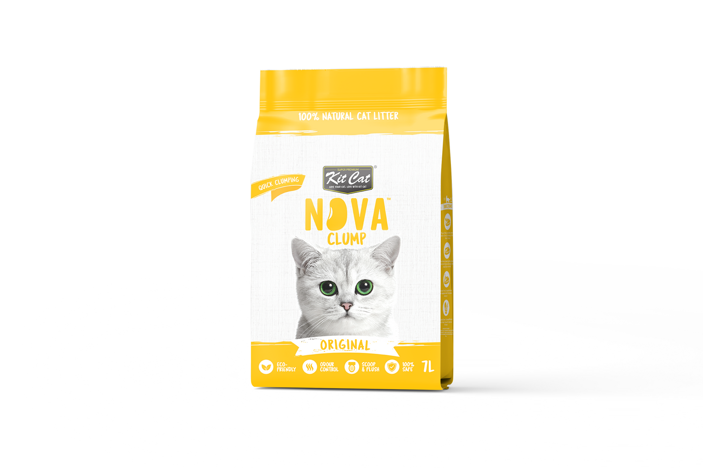 Kit Cat Arena Eco SoyaClump – Original 7 l Katzenstreu