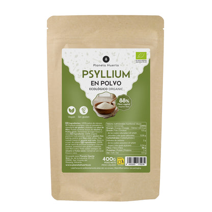 Flohsamenschalenpulver Eco Planeta Huerto 400 g
