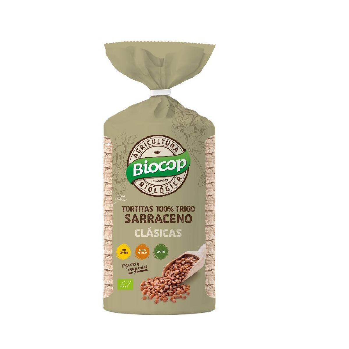 Pfannkuchen aus 100 % Buchweizen Biocop 100 g