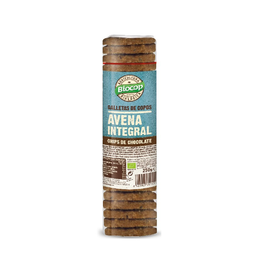 Vollkorn-Haferflocken-Kekse mit Schokoladenstückchen BIO Biocop 250 g