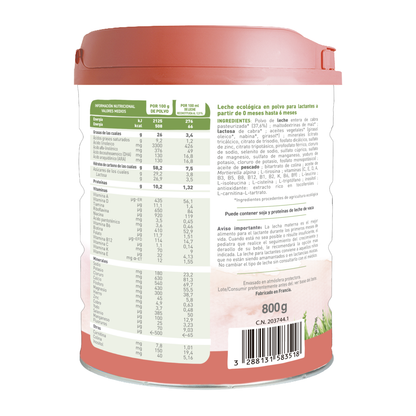 3er-Pack Ziegenmilch für Säuglinge Caprea 1 (0 bis 6 Monate) 800 g