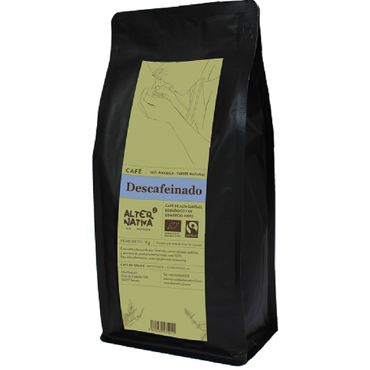 Entkoffeinierter Kaffee in Bohnen BIO Alternativa3 1 kg