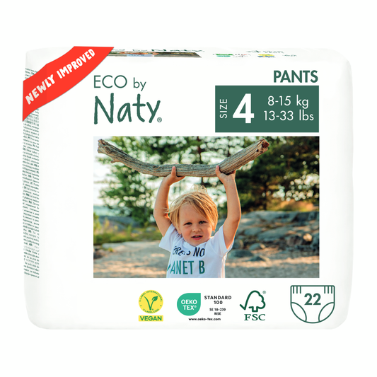 Windelüberzug Nr. 4 Naty 8-15 kg, 22 Stück