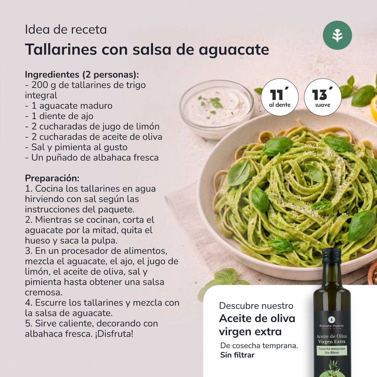 Weizen-Tagliatelle ECO Planeta Huerto 500 g