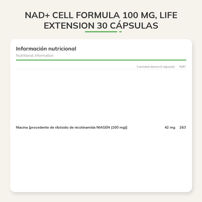 Información nutricional