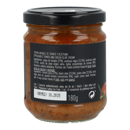 Crema de Tomates y Aceitunas La Chinata 180 g