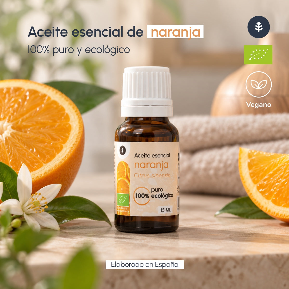 Ätherisches Öl Süßorange Bio Planeta Huerto 15 ml