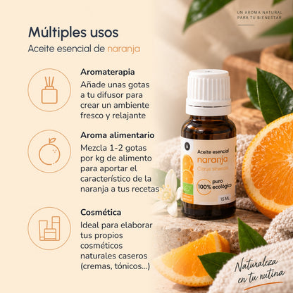 Ätherisches Öl Süßorange Bio Planeta Huerto 15 ml