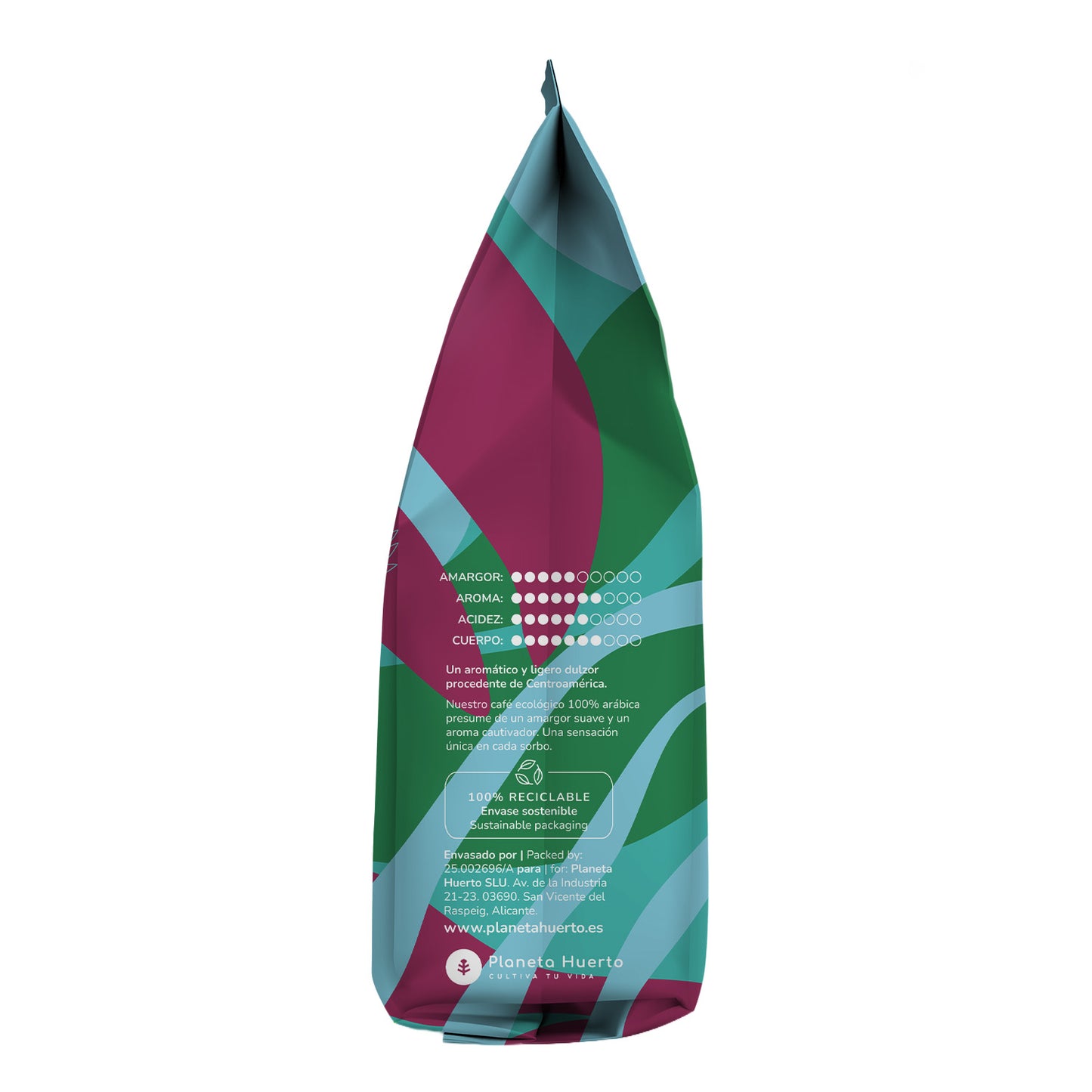 Pack 2x Café en grano Eco 100% Arábica Planeta Huerto 1 Kg