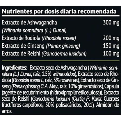 Napuka Adaptógenos Mix Paleobull 30 cáps Napuka 30 cápsulas