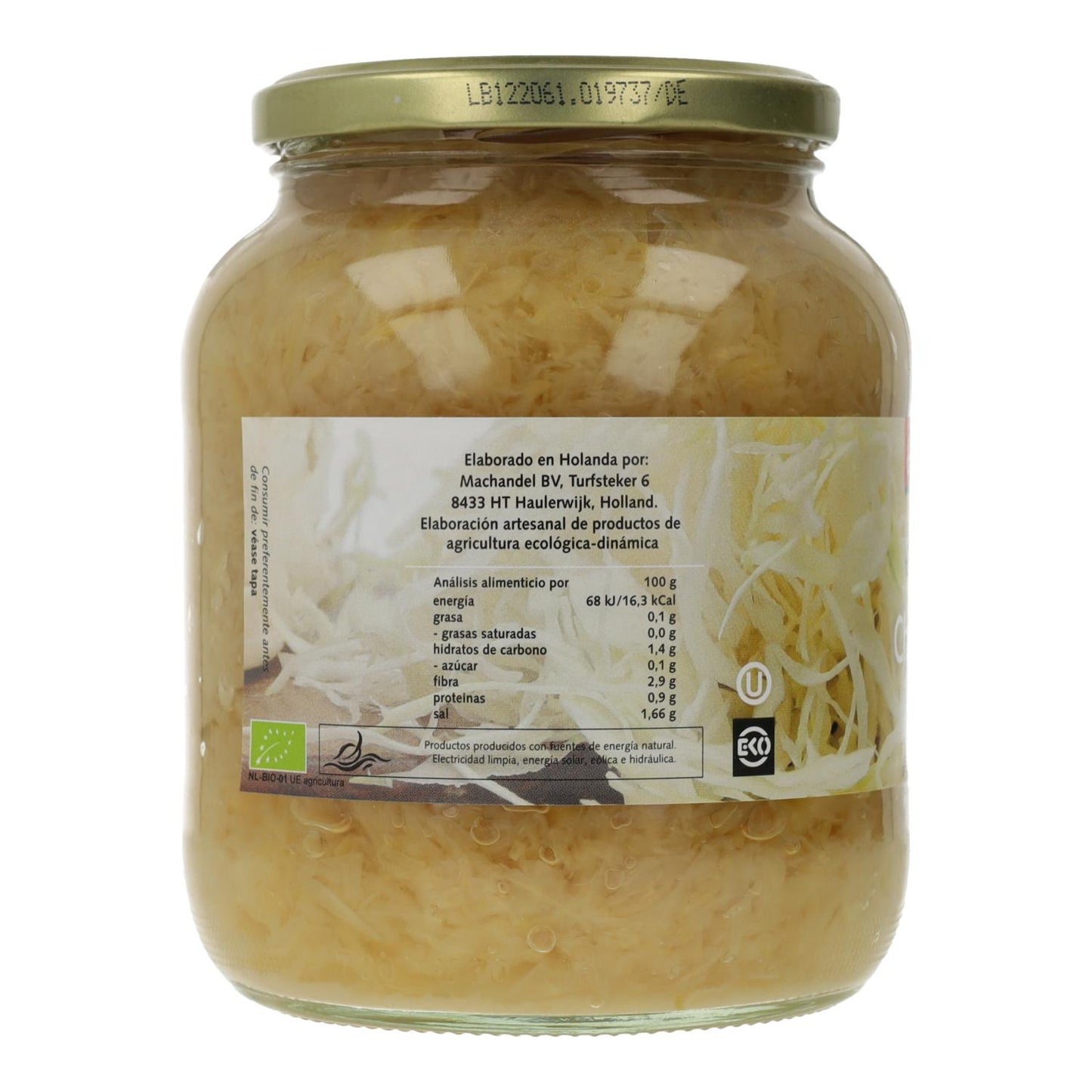 Chucrut bio Demeter Machandel 360 g