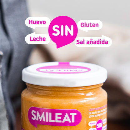 Tarrito BIO pavo y verduras +6 meses Smileat, 230g
