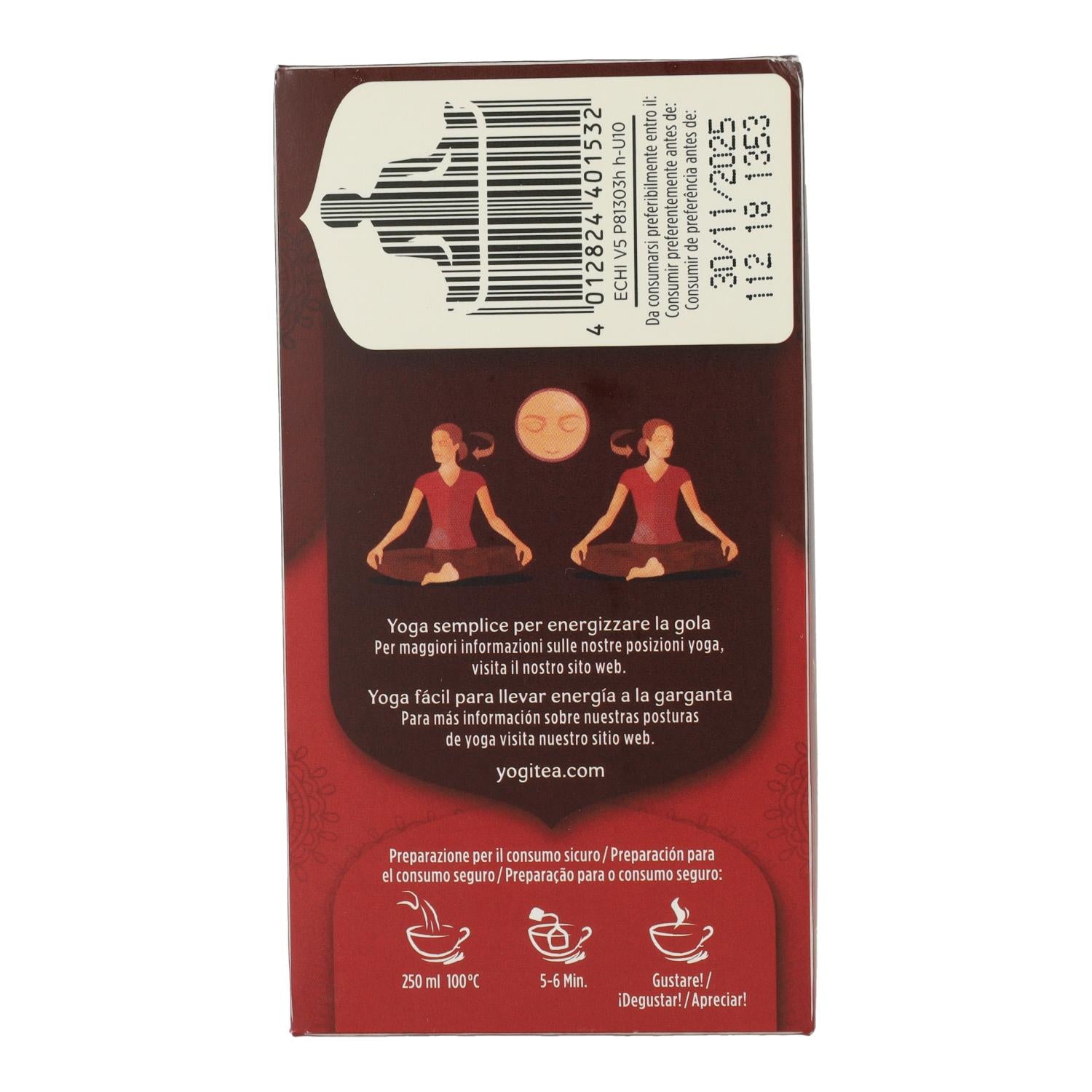 Yogi Tea BIO Equinácea, 17 bolsitas