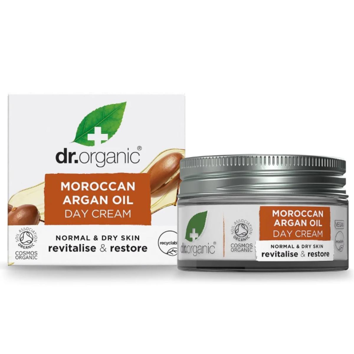 Set regalo facial Aceite de argán Dr. Organic