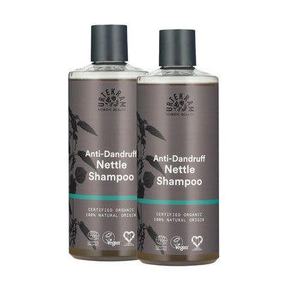 Pack 2x Champú de Ortiga Anticaspa Urtekram 500 ml