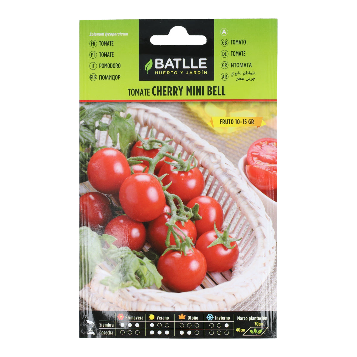 Cocktail-Tomaten-Samen, Typ Cherry Batlle