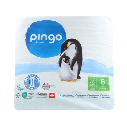 Windeln T6 XL (15-30 kg) Pingo 32 Stück