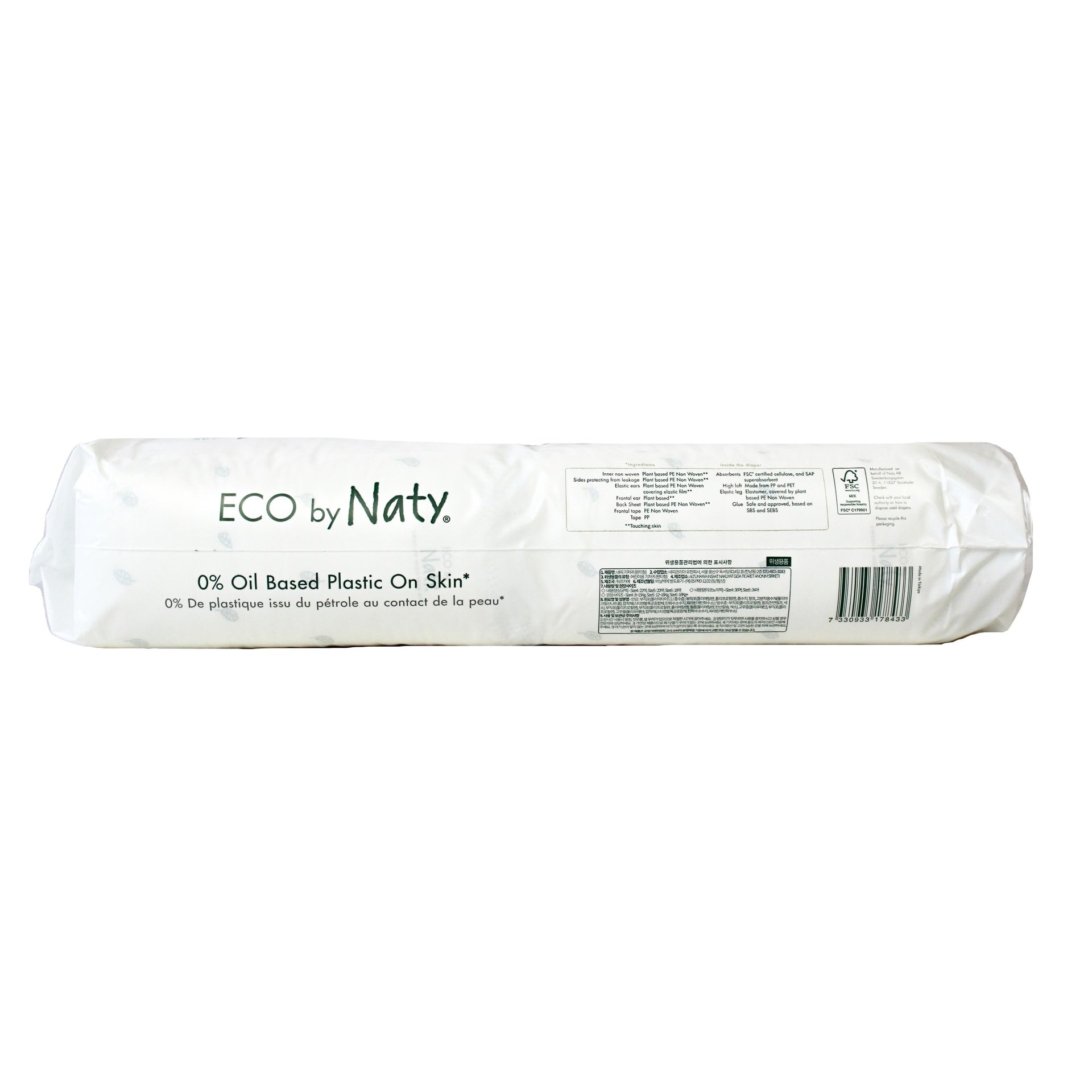 Pañal T4 Naty 7-18 kg, 44 ud