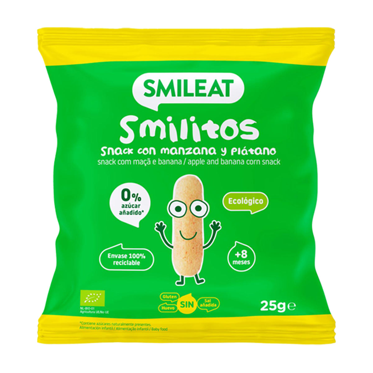 Pack Mix de Smilitos BIO Smileat 4 Bolsas