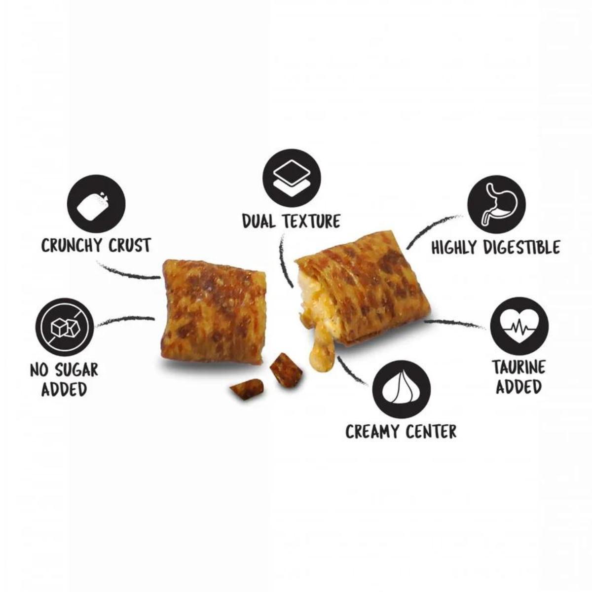 Kit Cat Purrfect Pockets - Skin & Coat Care 60 g Snack funcional para gatos