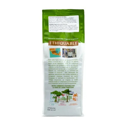 Premium-Kaffee Bohnen Kongo 100 % Arabica aus biologischem Anbau 500 g