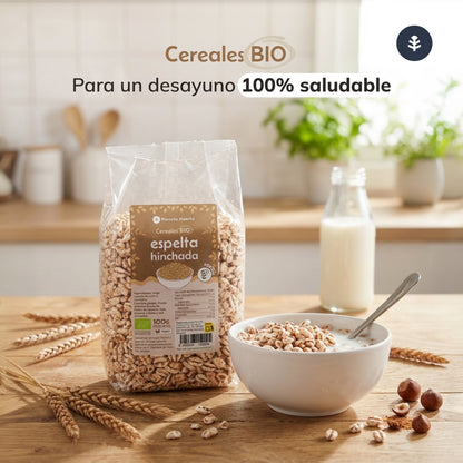 Dinkelweizen gepufft ECO Planeta Huerto 100 g