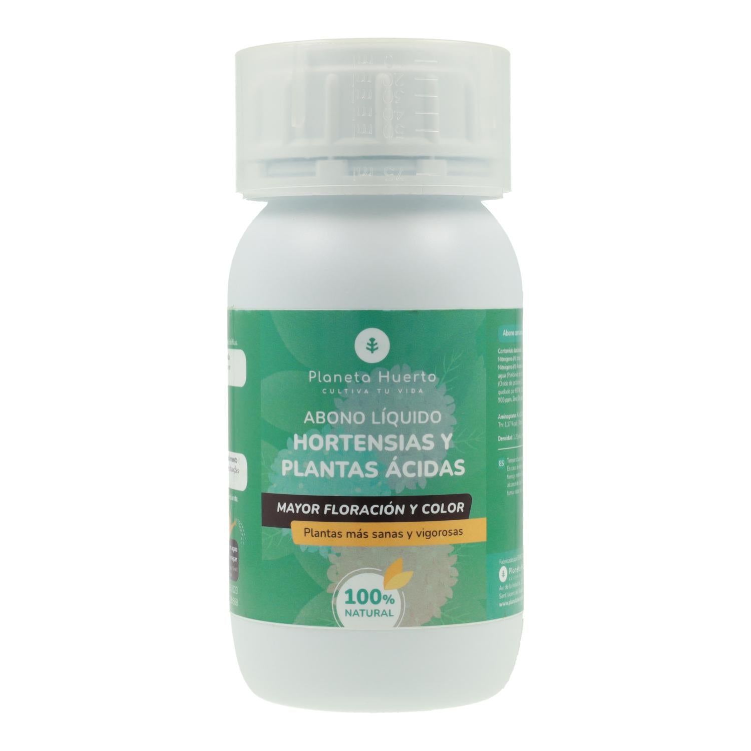 Abono Líquido Hortensias y Plantas Ácidas Planeta Huerto 250 ml