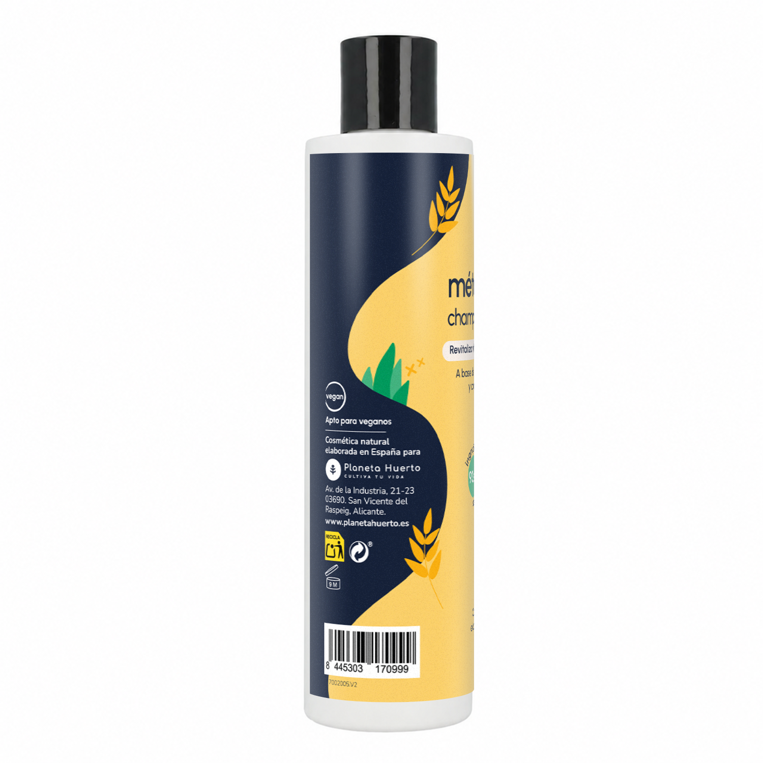 Hydrolysiertes Protein Shampoo Lockenmethode Planet Orchard 250 ml