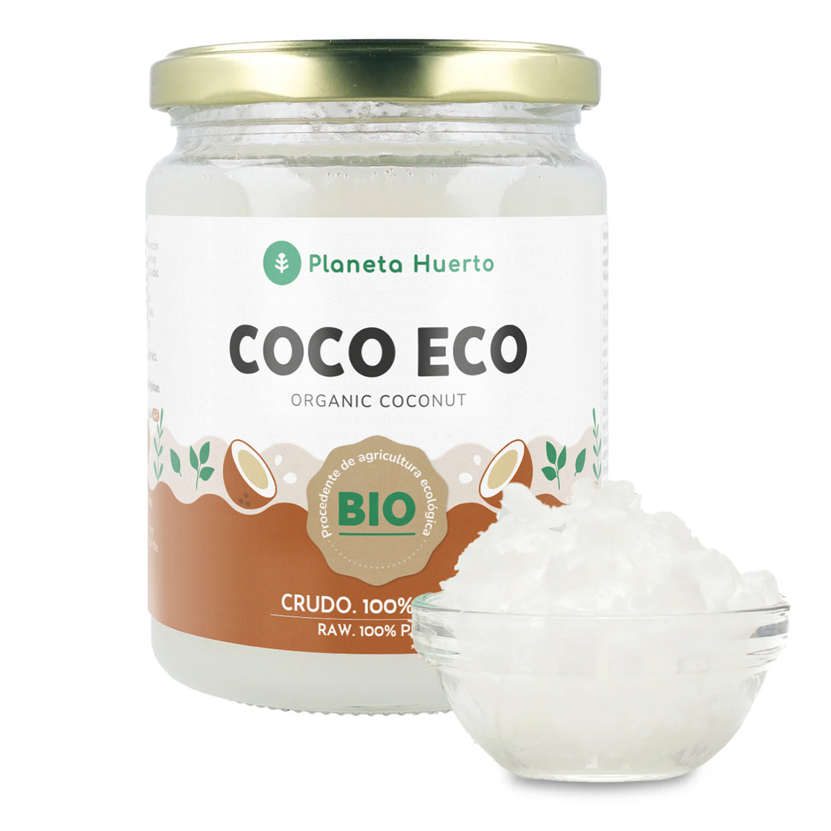 Natives Kokosnussöl ECO Planeta Huerto 500 ml