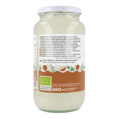 Natives Kokosnussöl ECO Planeta Huerto 1L