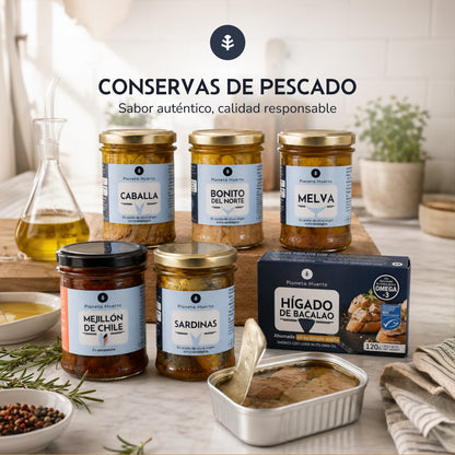 Packung 3x Sardinen in Olivenöl ECO Planeta Huerto 190 gr