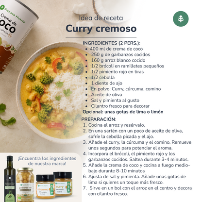 Kokosnusscreme ECO Planeta Huerto 400 ml