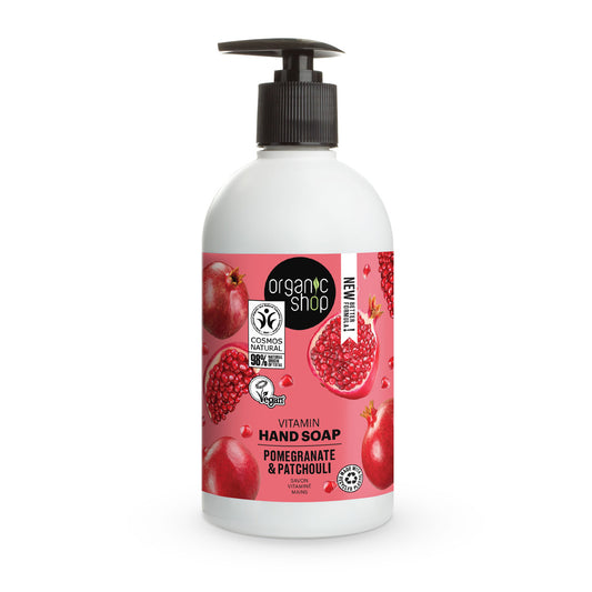 Jabón de Manos Vitamínico de Granada Organic Shop 500 ml