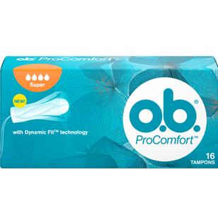 O.B. Tampones ProComfort Super 54 unidades