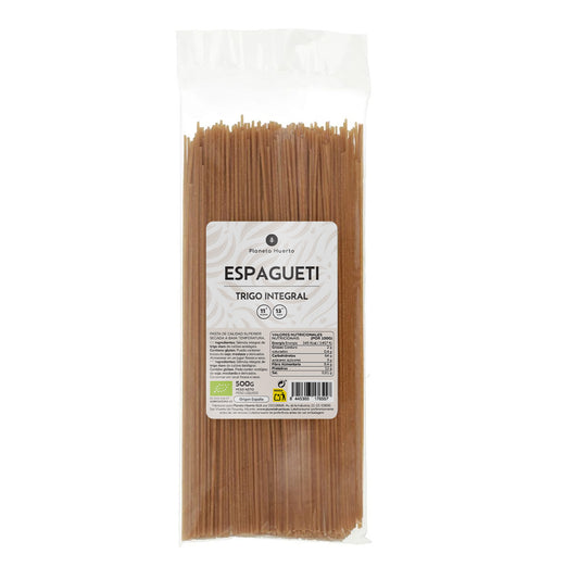 Vollkorn-Spaghetti ECO Planeta Huerto 500gr