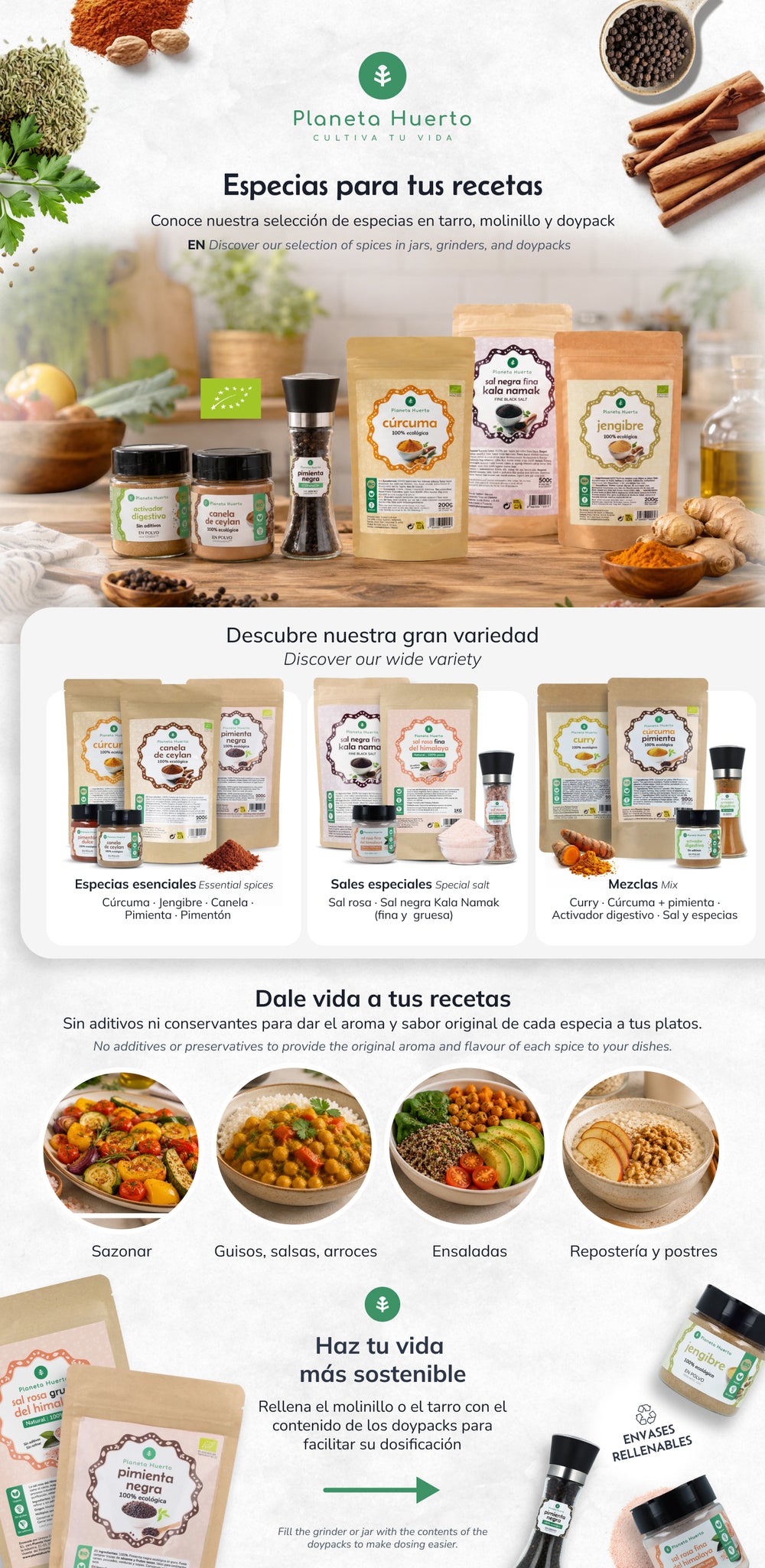 Kristallisierte Bio-Ingwerwürfel Planeta Huerto 150 g