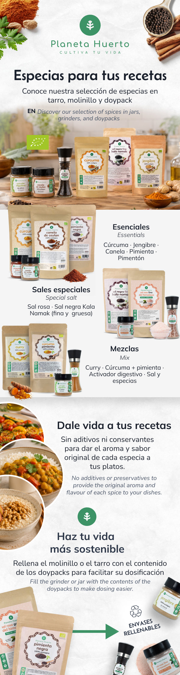 Paprika süß ECO Planeta Huerto 100 g