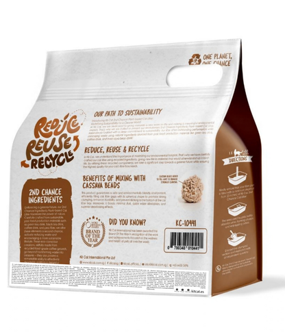 Kit Cat Arena Eco 2nd Chance – Kaffeebohnen (natürlich) 2,5 kg Kaffeebohnen, Erbsen und Maniok