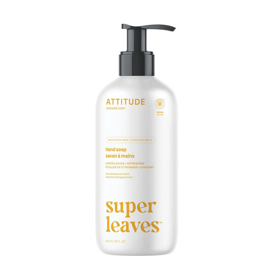 Super leaves Jabón de manos Lemon Leaves Attitude 473 ml