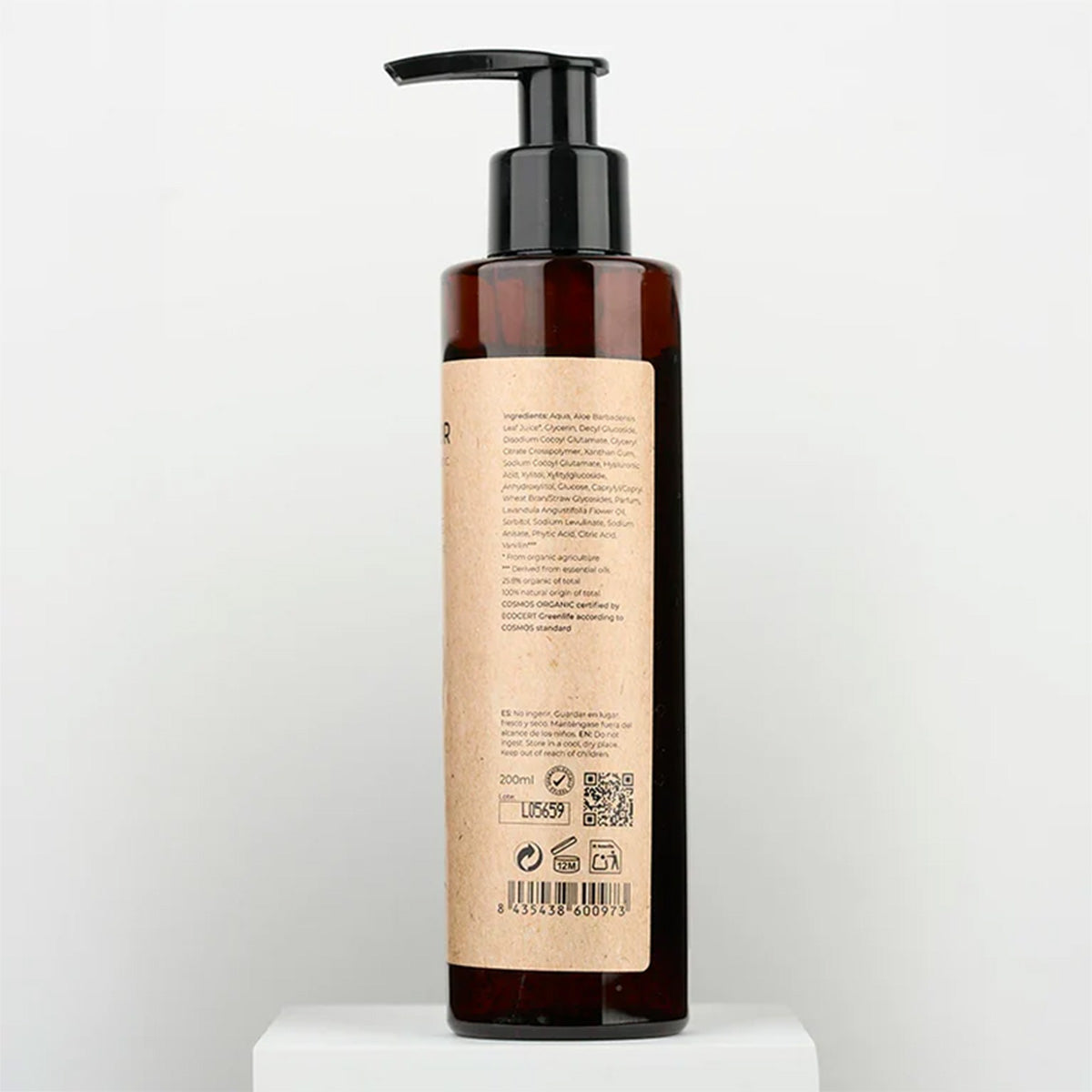 Champú hidratante sin sulfatos 200ml Arganour