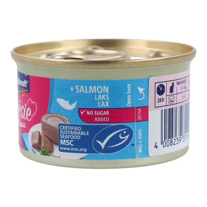 Vitakraft Dose Poésie Lachsmousse 85 g Nassfutter für Katzen