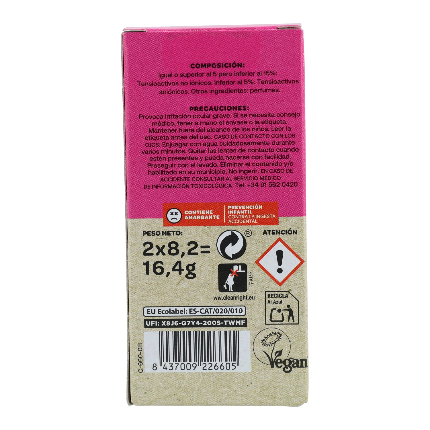Wasserlösliche Toilettenreinigung Flopp  Nachfüllpackung 2 Kapseln