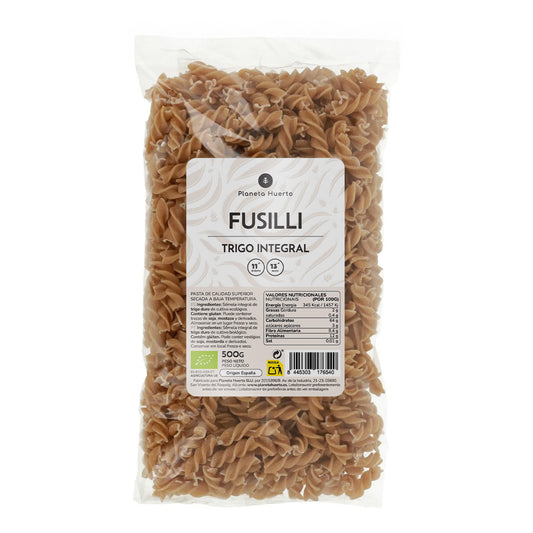 Weizen-Vollkorn-Fussilli ECO Planeta Huerto 500gr