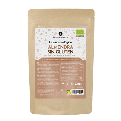 Glutenfreies Mandelmehl ECO Planeta Huerto 400gr
