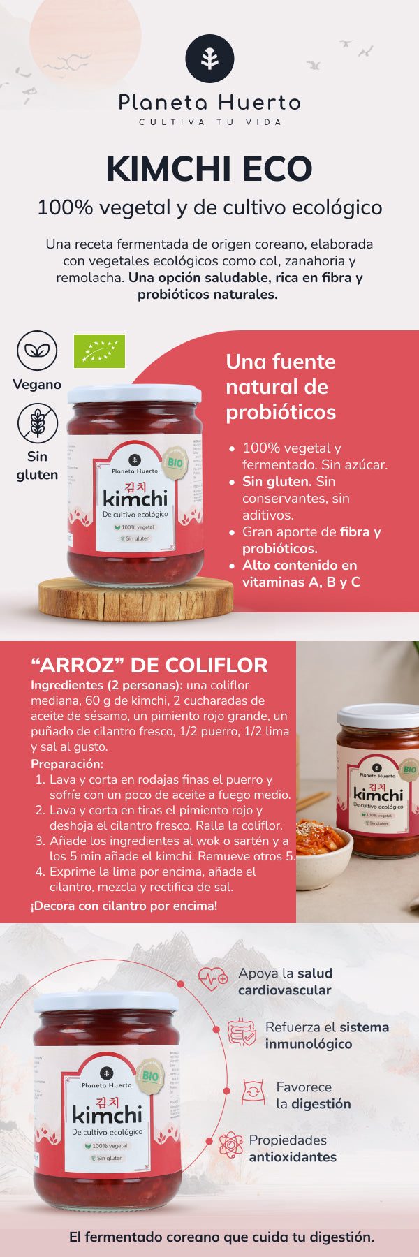 Kimchi ECO Planet Garden 420 g