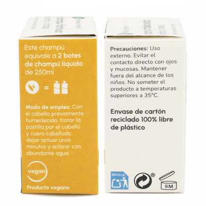 Festes Stärkungsshampoo mit Aminosäuren Planeta Huerto 85 g